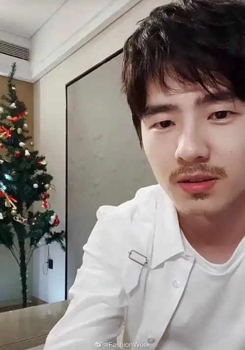 刘昊然胡须造型