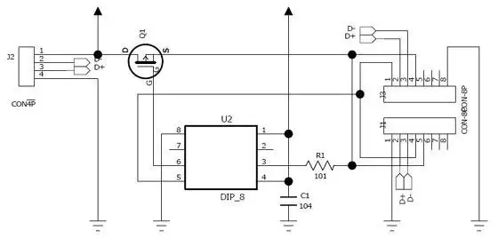 苹果5s数据线电路图