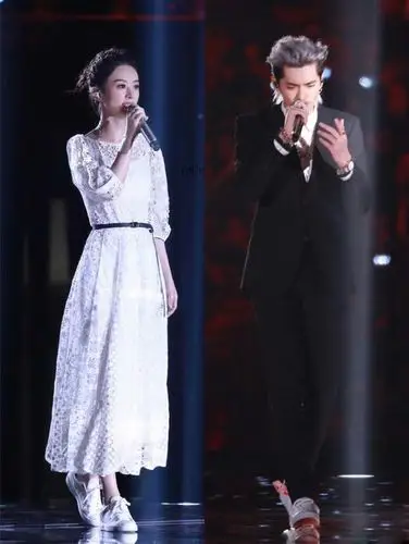 赵丽颖,吴亦凡现身2017-2018江苏卫视跨年演唱会吴亦凡赵丽颖赵丽颖