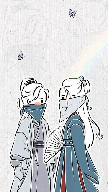 壁纸精选|山河令卡通主题壁纸_腾讯新闻