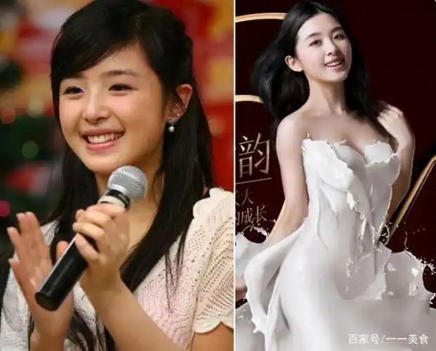 31岁张含韵,从微胖女孩到女神,瘦身成功的她已经赢了