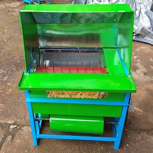 新款稻谷脱粒机 家用水稻黄豆小麦打谷机 汽油电动两用打谷机