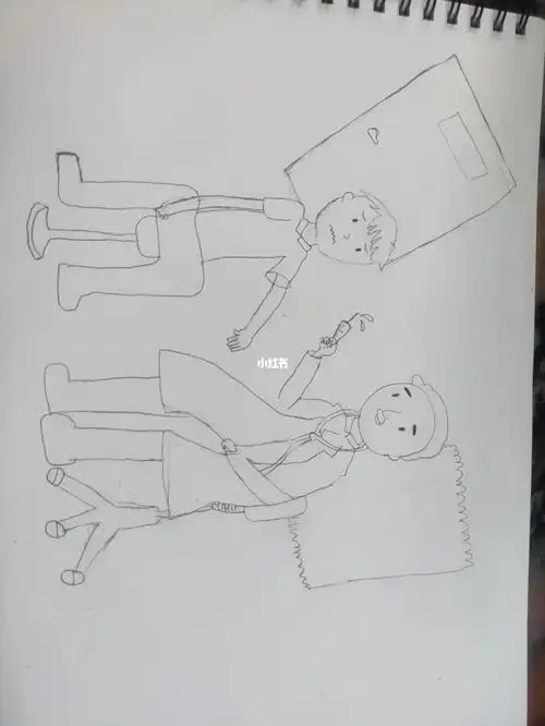 简单的打针简笔画