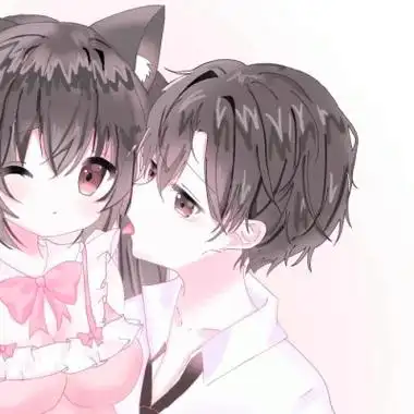 情侣头像二次元动漫可爱