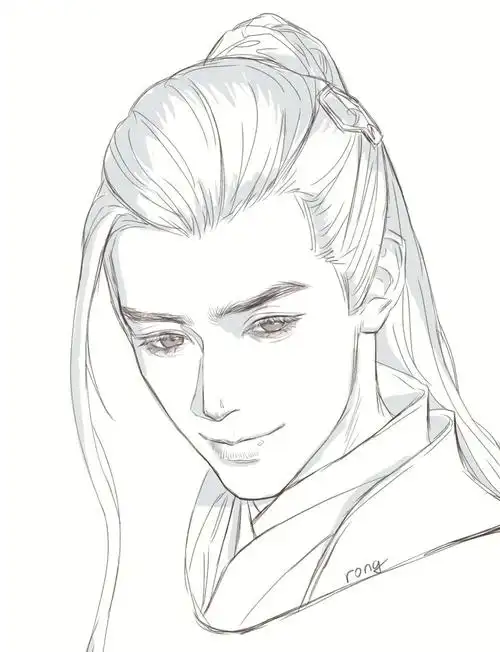 画帅哥怎么能不画居老师850