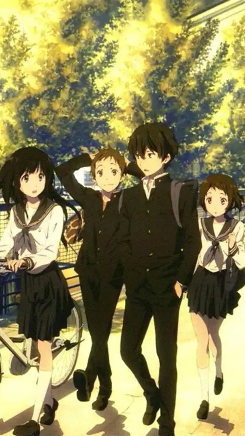 冰?,日本动漫,动漫人物,手机壁纸冰?四人行图片