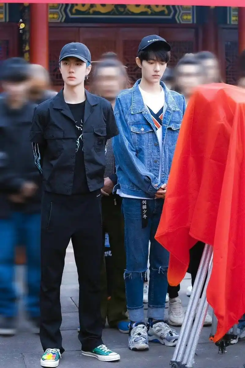 肖战王一博陈情令开机前vs杀青后