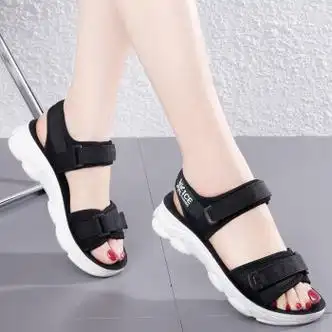 mmanyutie女童运动凉鞋10至12岁夏天新款百搭少女孩14大童学生平底