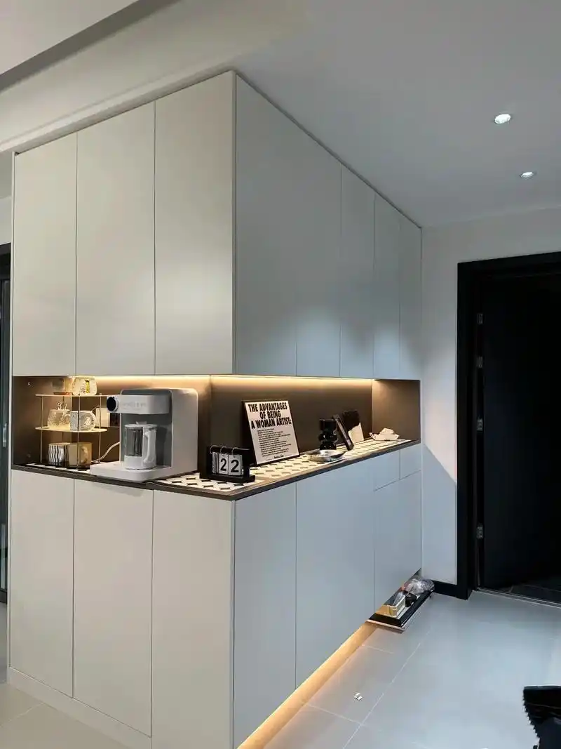 为准备装修的朋友分享11款入户门鞋柜!定制鞋柜可以完全按照自 - 抖音