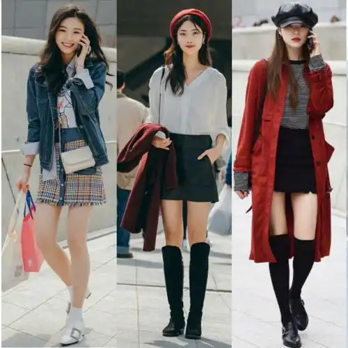 去了韩国才发现满大街女生都在穿春季裙既优雅高级又时髦