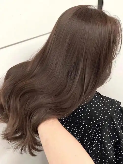 不用漂的温柔发色～素颜也很显白|||诸暨染发