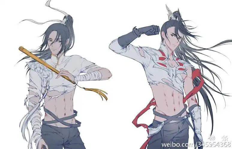 腹肌剑网三藏剑天策