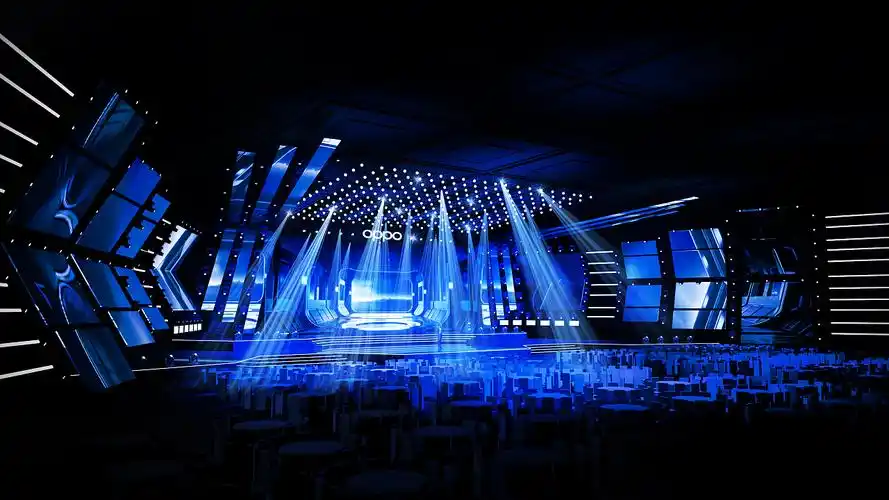 2021oppo年会舞台设计