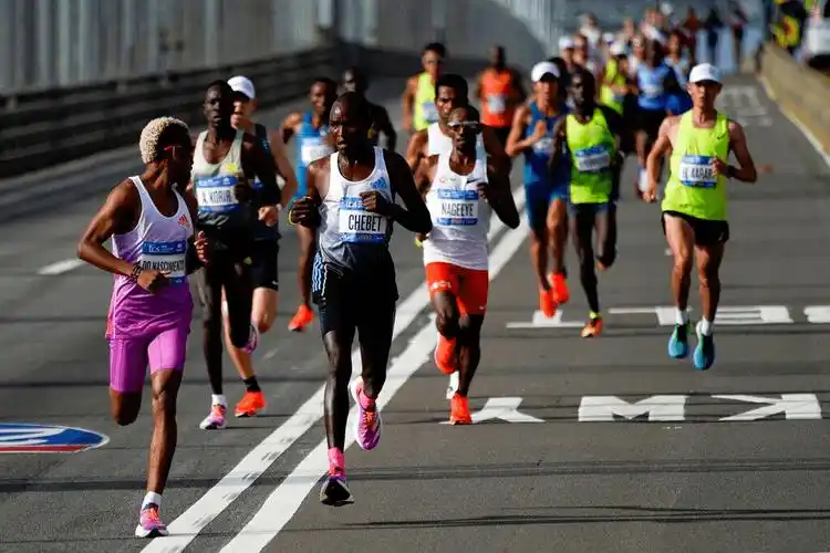 50000人纽约马拉松赛会纪录!贾俄仁加破中国纪录!