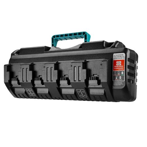 适用milwaukee米沃奇m14m1814v18v锂电池电动工具4口充电器双usb