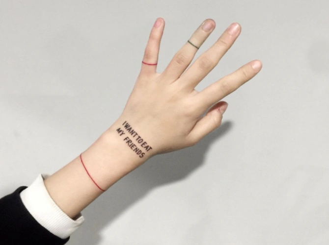 2020最新女生手环纹身图片 好看的手环纹身(2)