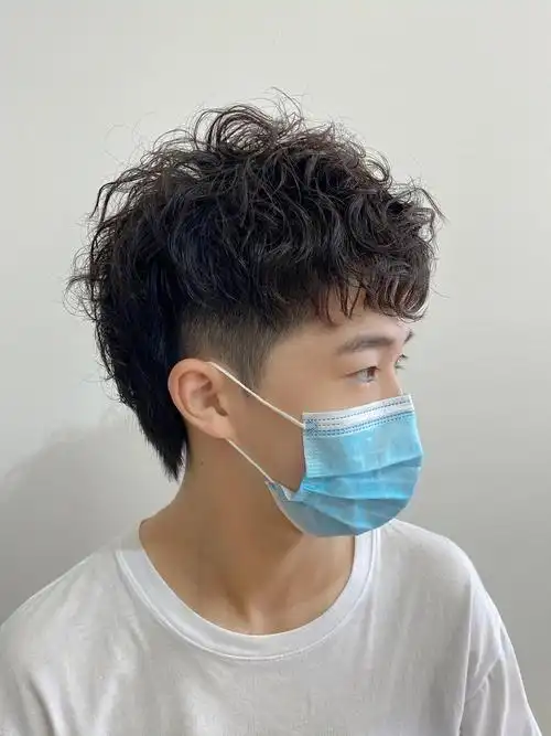 yxhair作品  #纹理烫  #摩根烫  #造型烫  #2020最火发型