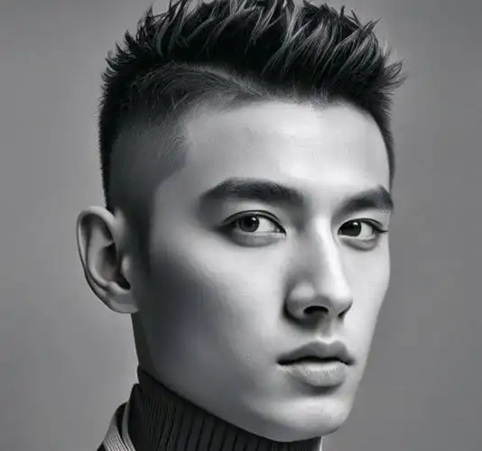 男发剪来剪去最帅还是两侧铲短精神时尚真有型