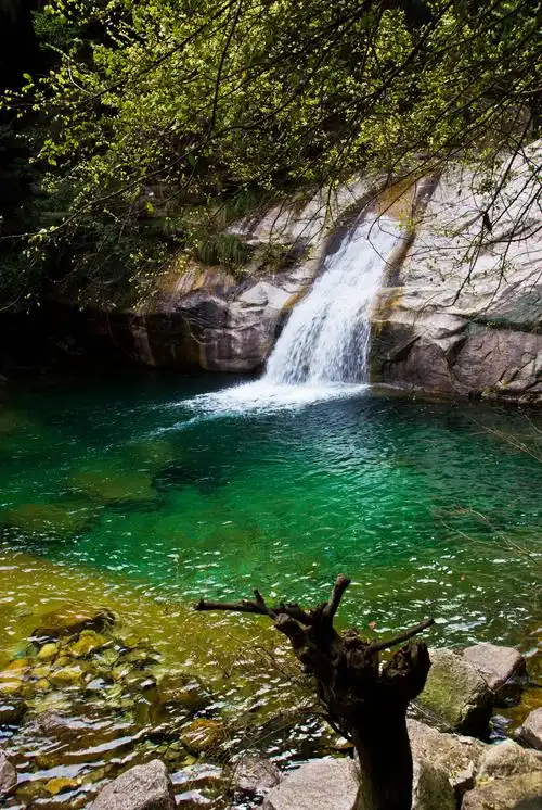 一组黄山旅游片【翡翠谷】