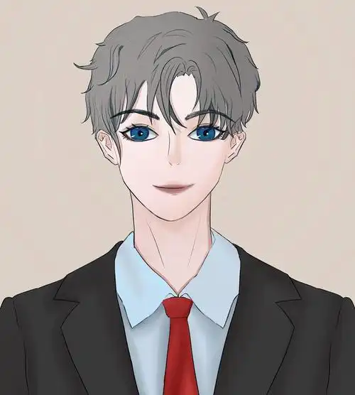 西装男|动漫|单幅漫画|bear790 - 原创作品 - 站酷 (zcool)