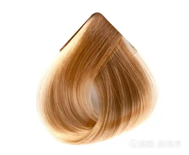 一缕头发的颜色