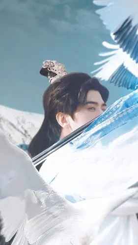 蔡徐坤粉丝饭制古装海报##羡慕蔡徐坤发量