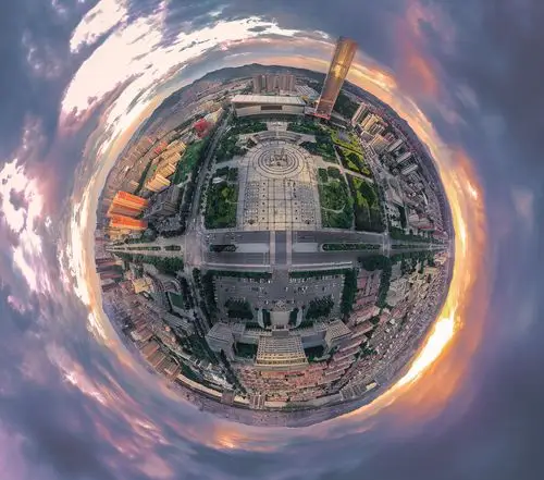 市府广场-锦州全景 - ytj7190 - 图虫