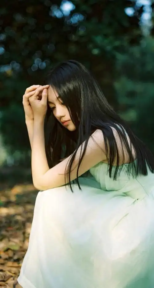 森系小清新文艺女生唯美图片