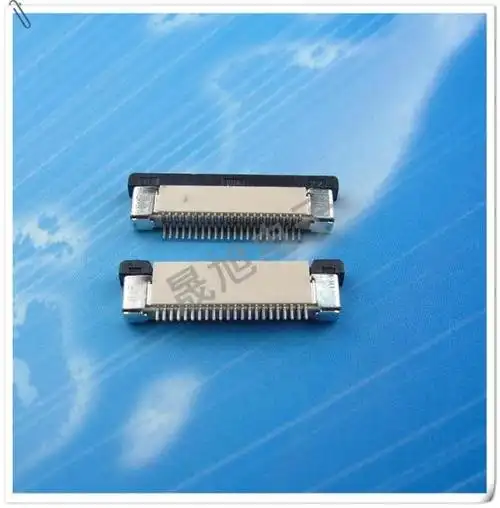 fpc插座,排线接插件,ffc软排线连接器,0.5-22p-下接/下接,抽屉式