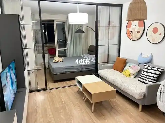 我一居改两居的家电视柜终于重新装好了