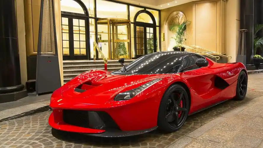 法拉利 laferrari 红色法拉利跑车 壁纸壁纸