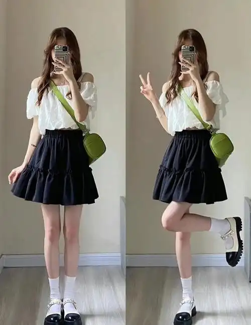 夏日小清新唯美女生图片,夏季小清新图片(夏天的"淑女"搭配)