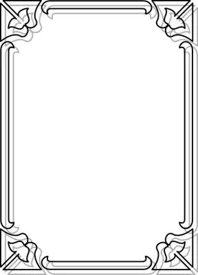 a4纸边框花纹手抄报边框手抄报