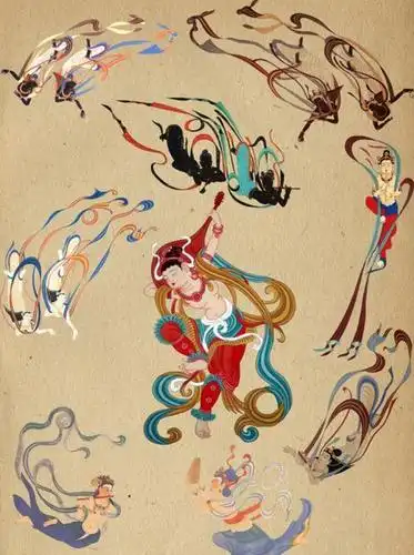 敦煌壁画反弹琵琶,有宗教意义,不排除炫技,还是大唐文明的见证