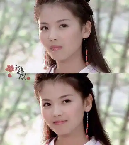 《天龙八部》【阿朱】她容貌娇美俏丽,脸颊.