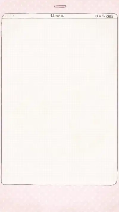 简约 可爱 清新 软萌 背景图片 平铺 素材 锁屏 壁纸(●ω