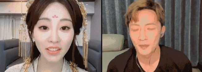 杨仕泽见到祝绪丹脸红耶,一起喊剧中cp名的时候,祝绪丹喊完口号还尴尬