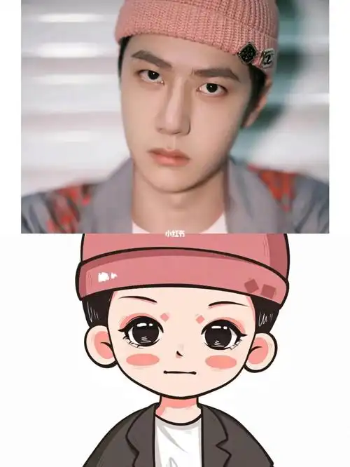 王一博卡通头像这就是街舞