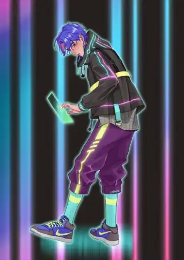 王一博 动漫 绘画图