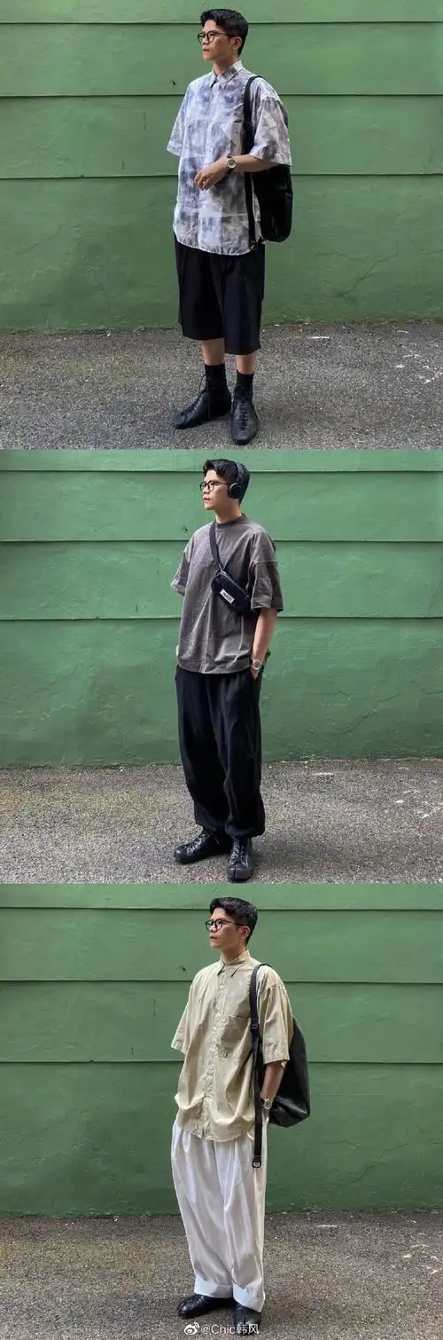 style|韩国男生woozzang的36套日常穿搭休闲随性又很有型的帅气男友色