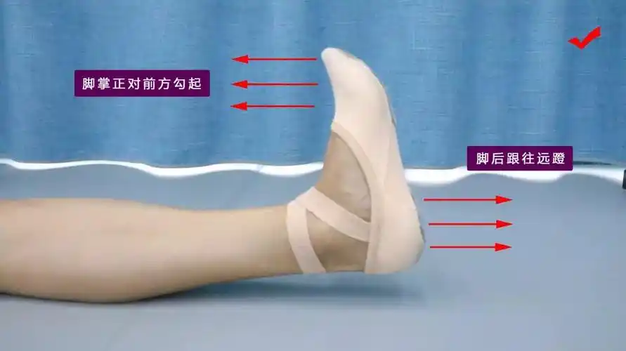 芭蕾科普课堂芭蕾基础动作图解教学开绷直
