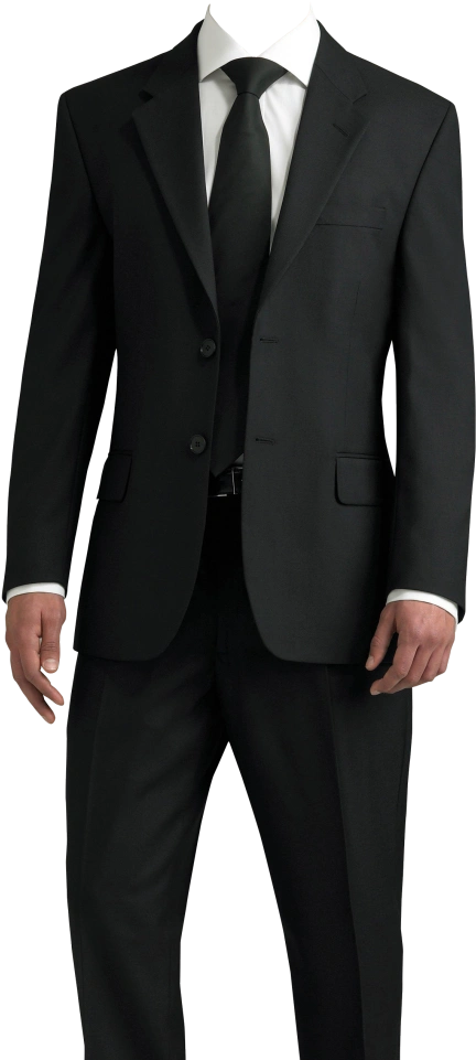 全身证件照模板男