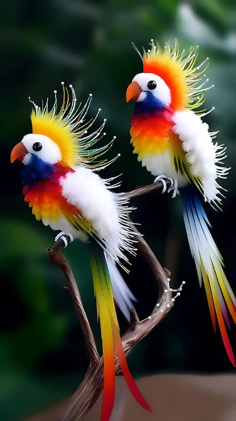 在人们心中,天堂鸟是自由的象征,幸福的使者.它不受拘束,飞翔在天空中