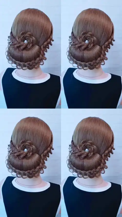 我要变好看#最简单最好看的礼服盘发