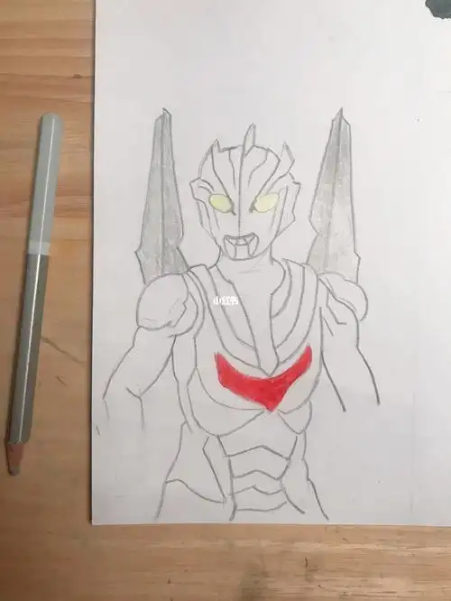 彩铅版诺亚奥特曼