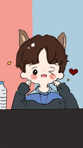 赖冠霖饭绘 简笔画 库存打完啦.