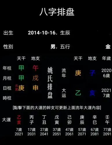 如何查看自己的生辰八字排盘怎么看生辰八字