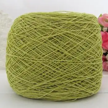 jidaina 苎麻线纯麻线亚麻线钩针线手工编织细线夏季钩帽子线包包线