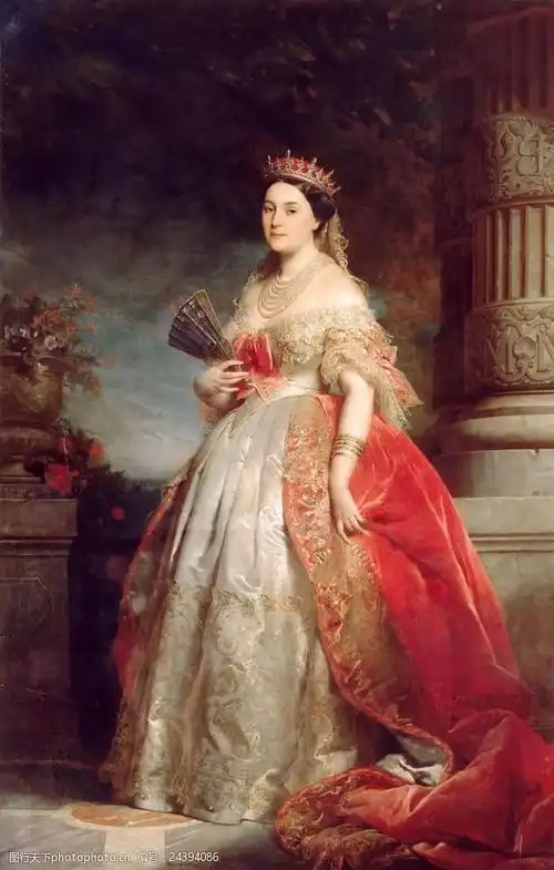 欧式宫廷人物油画