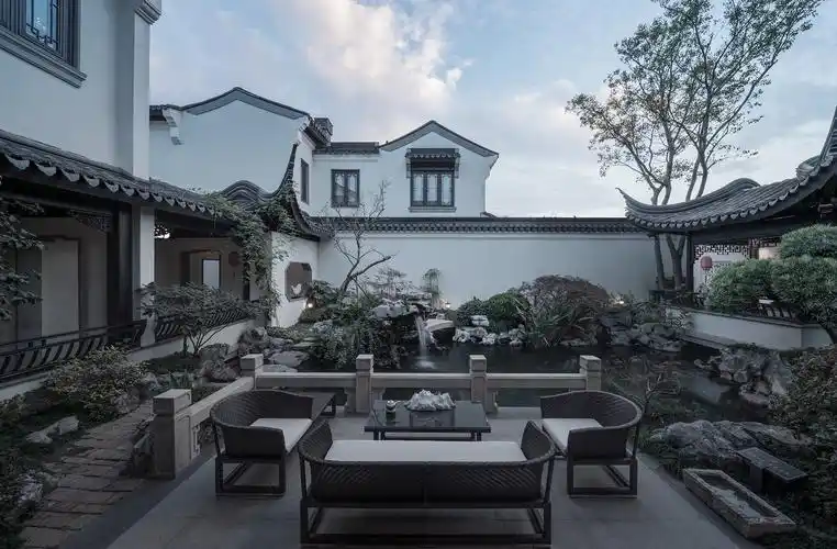 6个中式"庭院花园"设计要素,农村的房子就该这样建,太美了_手机搜狐网